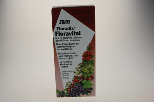 Salus Floravital elixer 250ml glutenvrij PL66/38